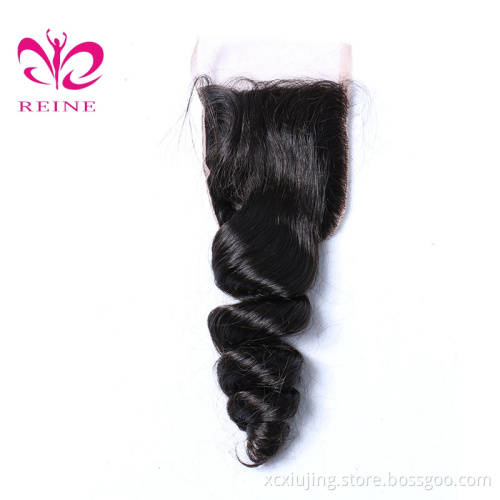 cheap virgin brazilian Loose wave remy hair extension virgin loose wave brazilian human hair weave bundles with lace closure